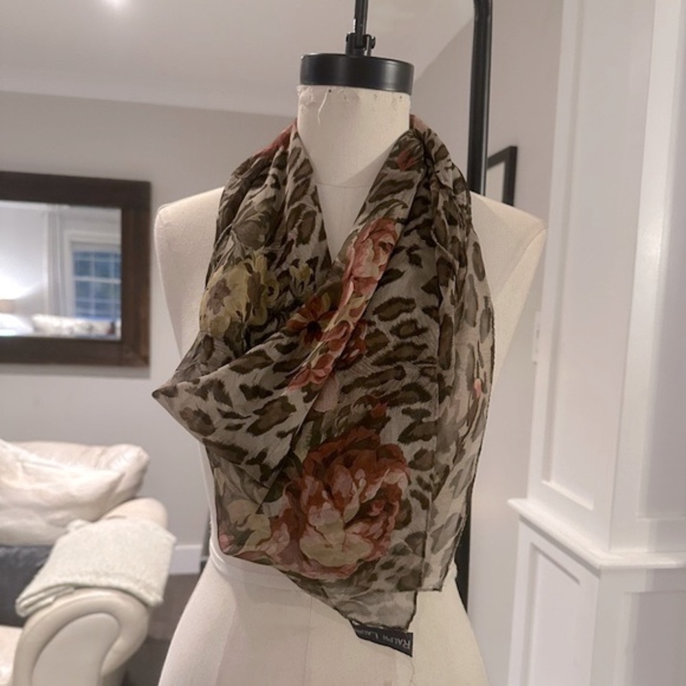 Silk Ralph Lauren scarf